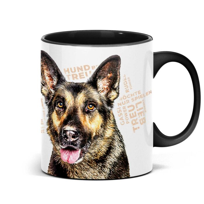 Schäferhund Tasse für alle Hundeliebhaber